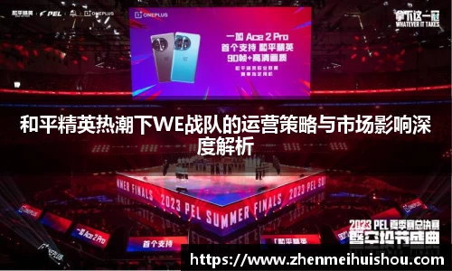 和平精英热潮下WE战队的运营策略与市场影响深度解析